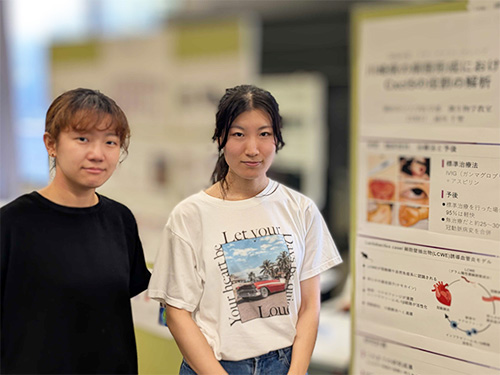 医学部4年生の浦川 千聖さんがリサーチクラークシップの成果を発表しました。