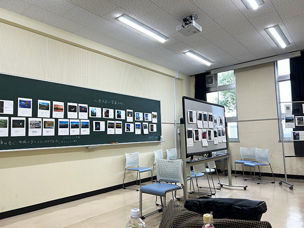 浜大祭での展示の様子