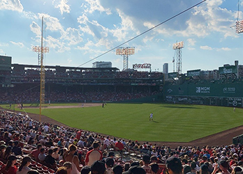 写真 Boston Red Soxの本拠地Fenway park