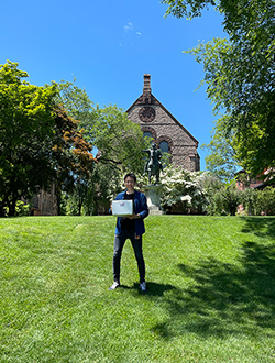 写真 実験用薬剤を取りに行った隣州 Rhode IslandにあるBrown University