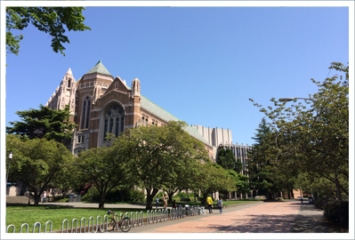 写真　University of Washingtonのキャンパス