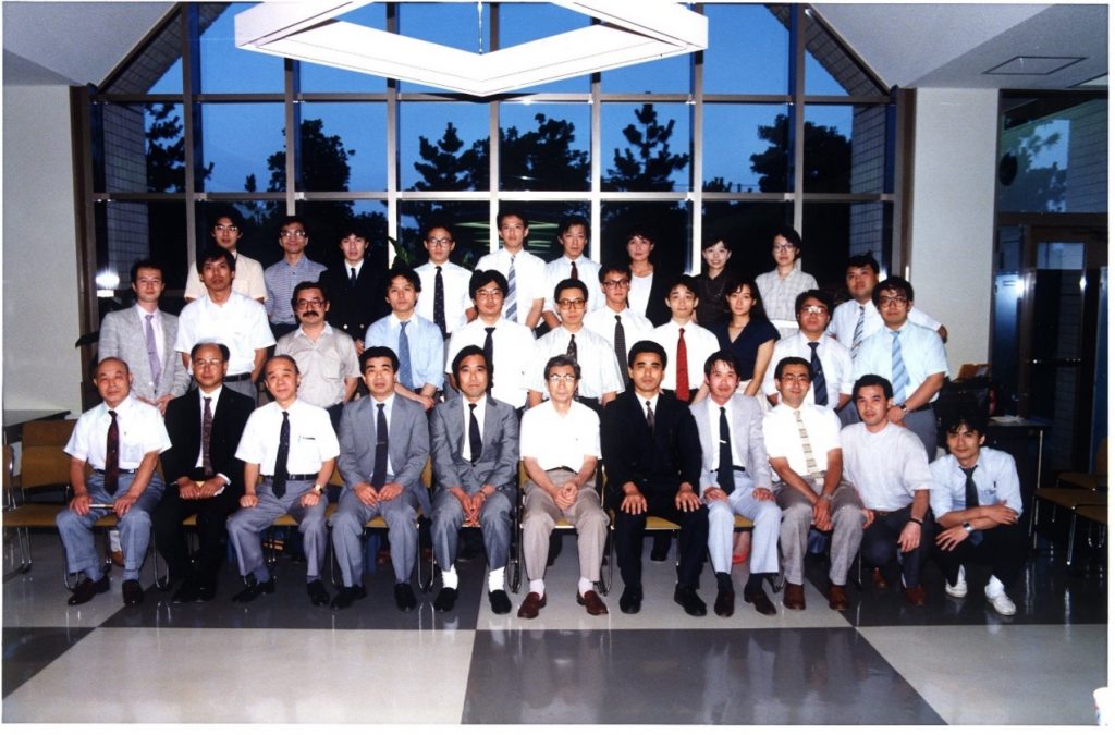 神奈川４施設症例検討会　集合写真（1989年）