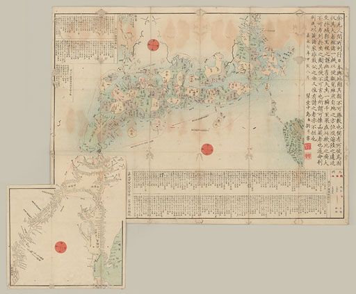 日本輿地全図