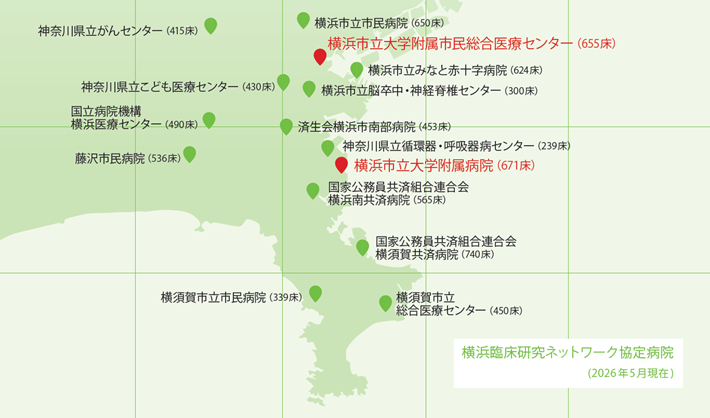 横浜臨床研究ネットワーク協定病院